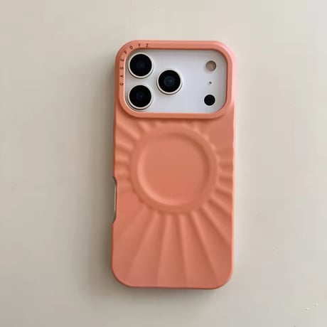 S75147 MagSafe対応 くっきり立体サークル iPhoneケース