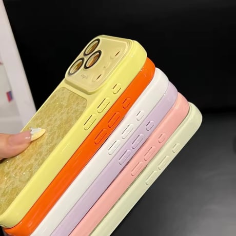 S75647 きらめきハートレオパードiPhoneケース
