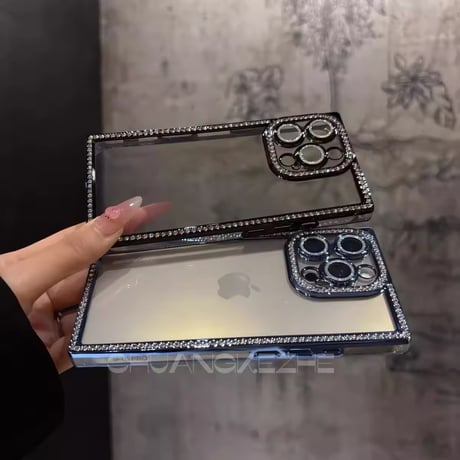 L62154 ジュエルエッジミラーiPhoneケース