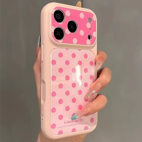 S75498 カラードットiPhoneケース