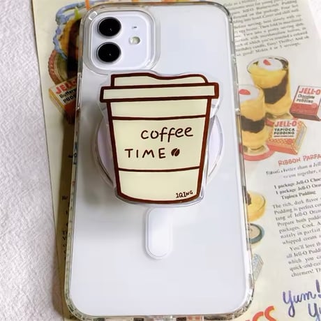 P0337 コーヒータイムのMagSafeグリップスタンド