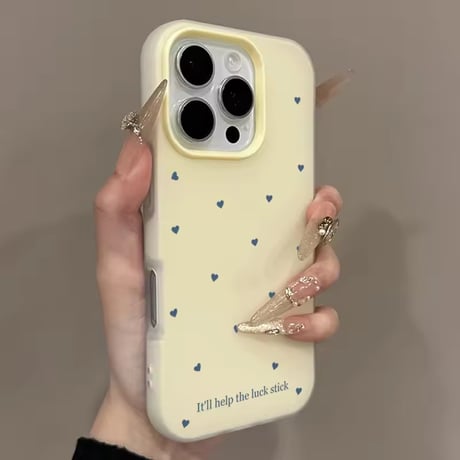 S75377 ミニハートドットiPhoneケース