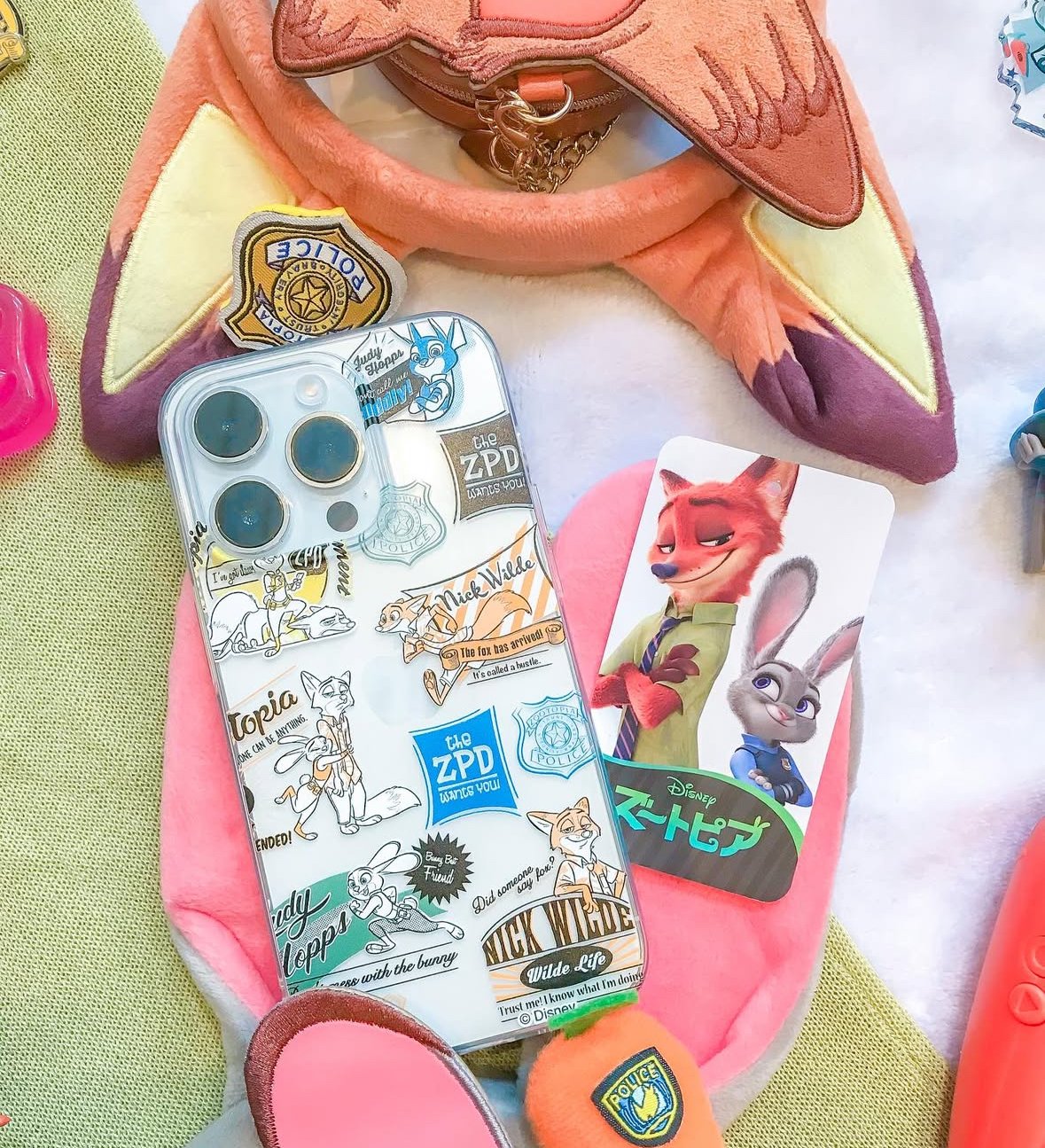 1269 ズートピア / ステッカークリアケース | nanomita