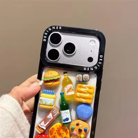 S75545 ミニチュアフードiPhoneケース