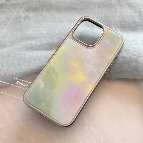 S75148 オーロラシェルのきらめき iPhoneケース