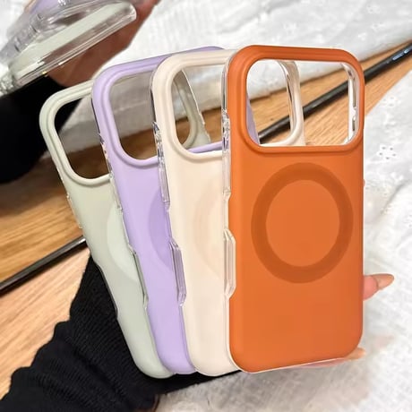 S75278 シンプルカラー MagSafe対応 iPhoneケース