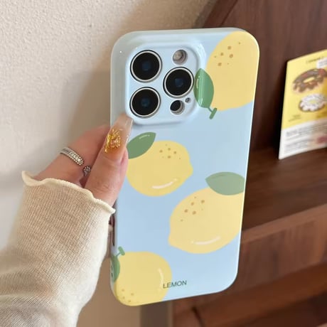 S74872 フレッシュレモンのiPhoneケース