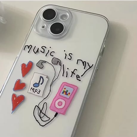 L62158 MusicismylifeiPhoneケース