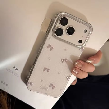 S75423 ミニリボンきらめきiPhoneケース