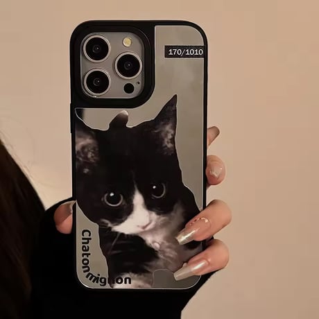 S75536 アニマルミラーiPhoneケース