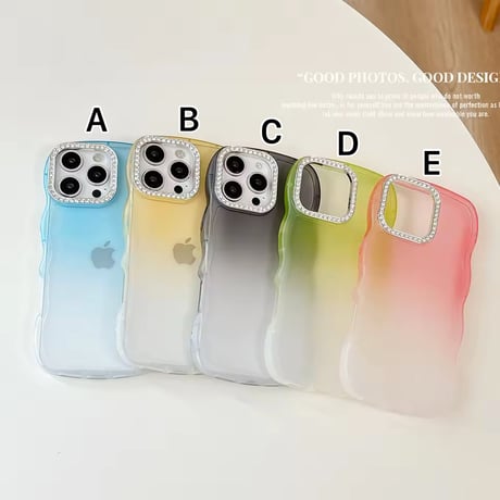 S74967 グラデーションジュエル iPhoneケース