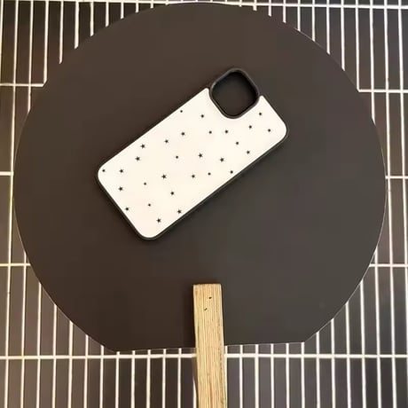 S74503 モノトーンスタースタイルiPhoneケース