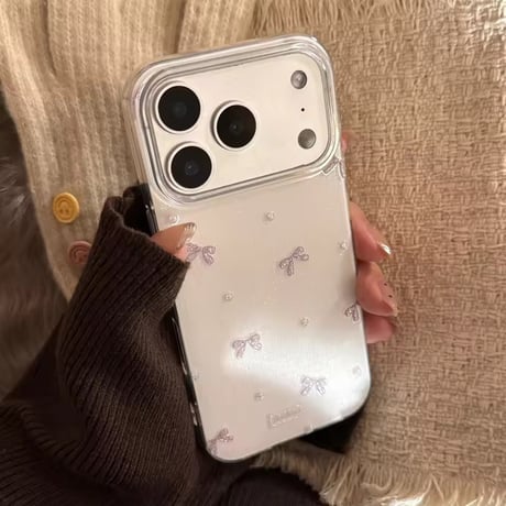 S75423 ミニリボンきらめきiPhoneケース