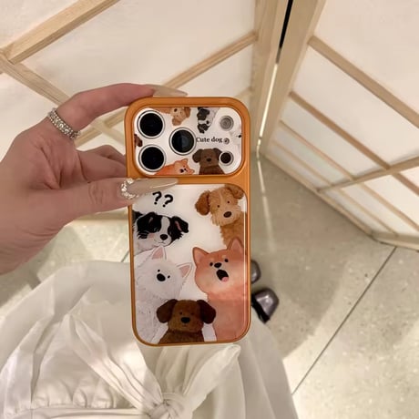S75488 わんこぎゅっとiPhoneケース
