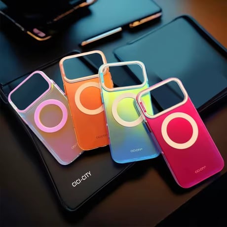 K23004 ポップサークル MagSafeグリップ付きiPhoneケース