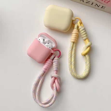 R00154 パステルロープ AirPodsケース