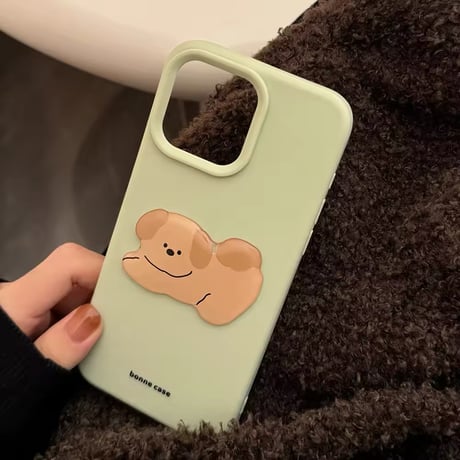 S74606 つるつやわんこのスマホケース