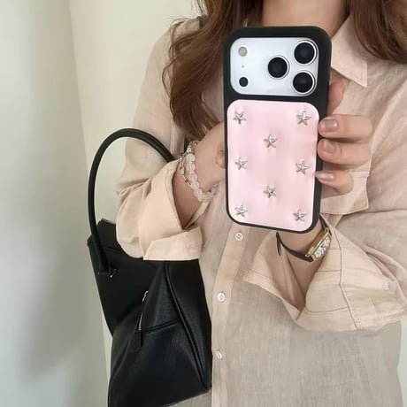 【即納商品】S75079 スタースタッズ iPhoneケース
