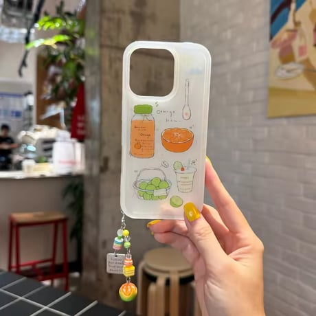 S74899 フレッシュジュース＆フルーツ iPhoneケース