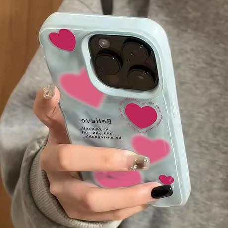 S75077 Believe ハートポップ iPhoneケース