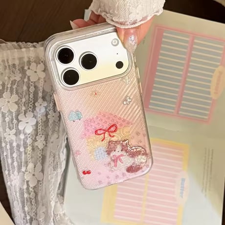 S75566 ドーリーハウスキャット iPhoneケース