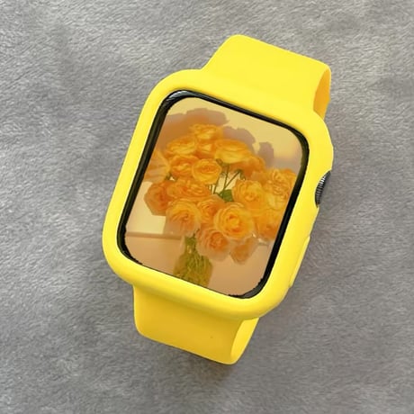 N00161 カラフルフェイス Apple Watchベルト