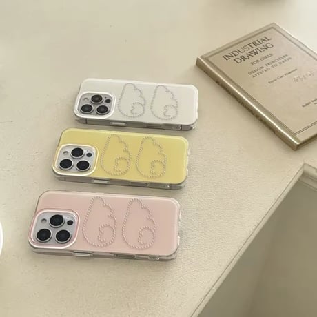 S74590 キラキラエンジェルウィングiPhoneケース