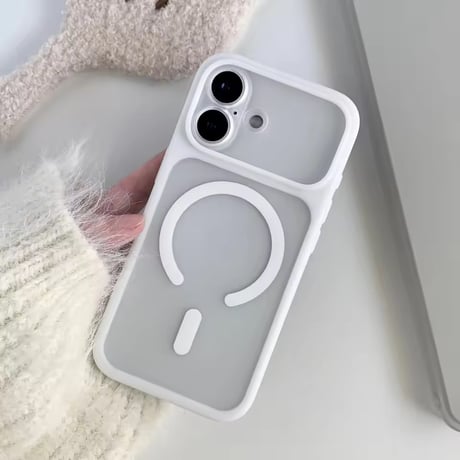 L62413 カラーフレームMagSafe対応 iPhoneケース