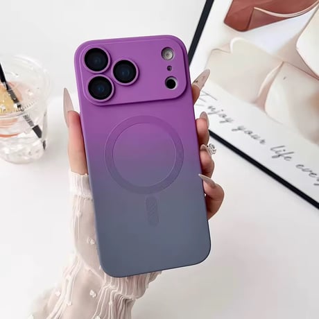 S75138 グラデーションカラー MagSafe対応 iPhoneケース