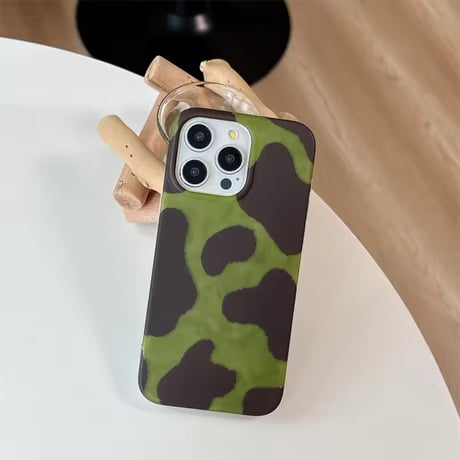 S75093 ゆるカウ COWパターン iPhoneケース