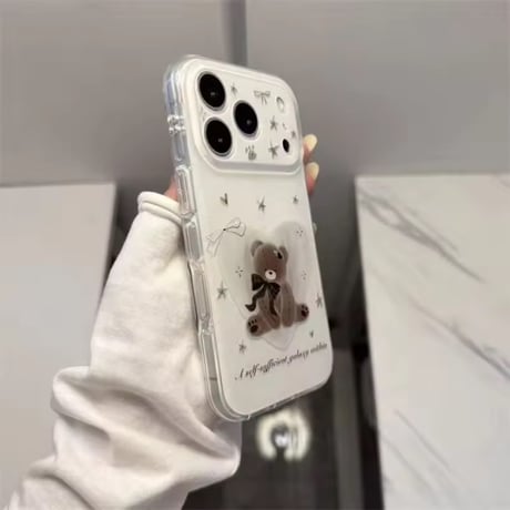 S75587 スターリーベアiPhoneケース