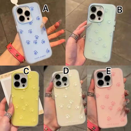 S75448 ゆるかわ肉球iPhoneケース