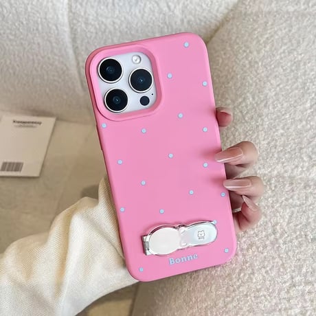 K22883 ぽてっとアニマルポルカ iPhoneケース