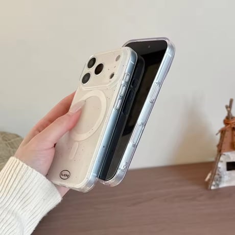 S75393 バイカラーリング MagSafe対応iPhoneケース