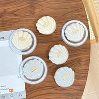 P0345 MagSafe対応 シェルモチーフスマホリング