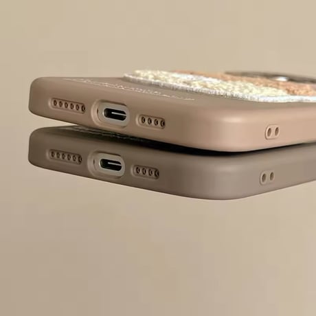 S74469 ふわもこスナックiPhoneケース