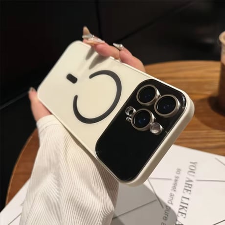 S74987 ツートンカラーマグセーフ iPhoneケース