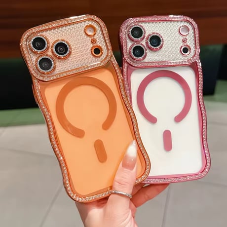 L62422 ジュエルフレーム MagSafe対応iPhoneケース