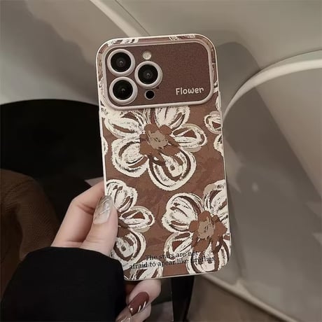 S75544 ヴィンテージフラワーiPhoneケース