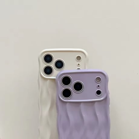S75074 くねくねウェーブグロス iPhoneケース
