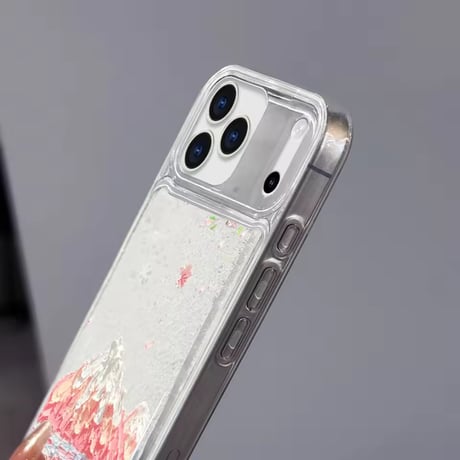 S75211 スノーマウンテン アートiPhoneケース