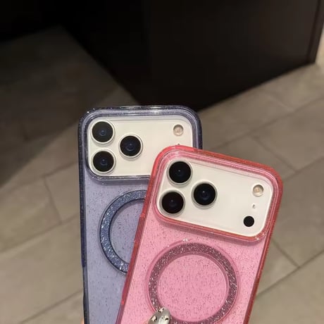 L62359 グリッターリングスタンド iPhoneケース