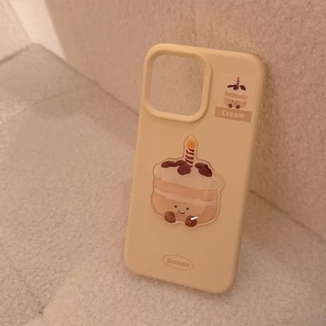 S74344 ゆるカフェスイーツ iPhoneケース