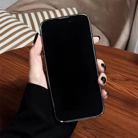 S75518 メタリックフレーム MagSafe対応iPhoneケース