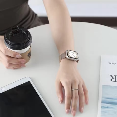N00202 メタルメッシュ Apple Watchベルト