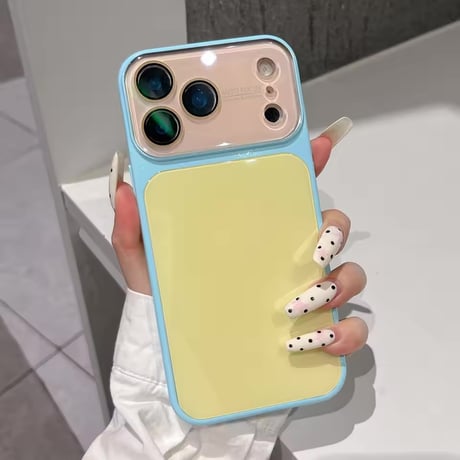 S75642 ポップカラーブロックiPhoneケース