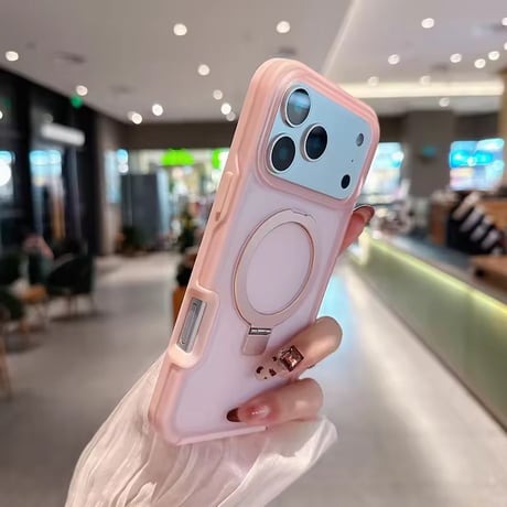 K23077 リングスタンド付きiPhoneケース