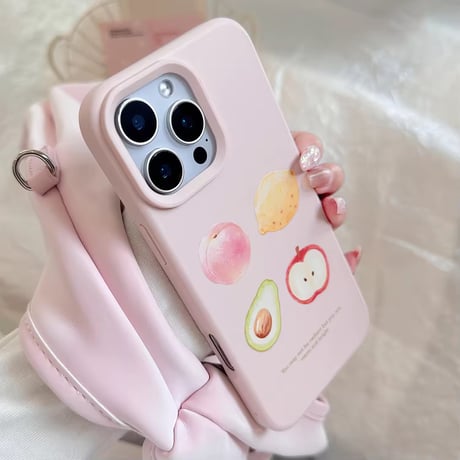 K22827 やさしいフルーツたちのiPhoneケース