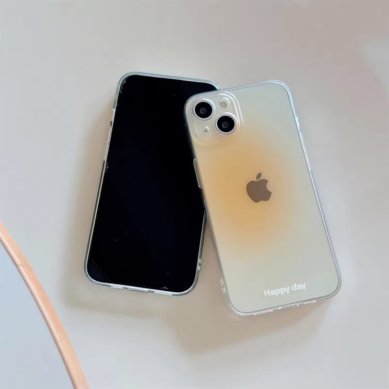 L62229 Happy day グラデーションiPhoneケース | nanomita
