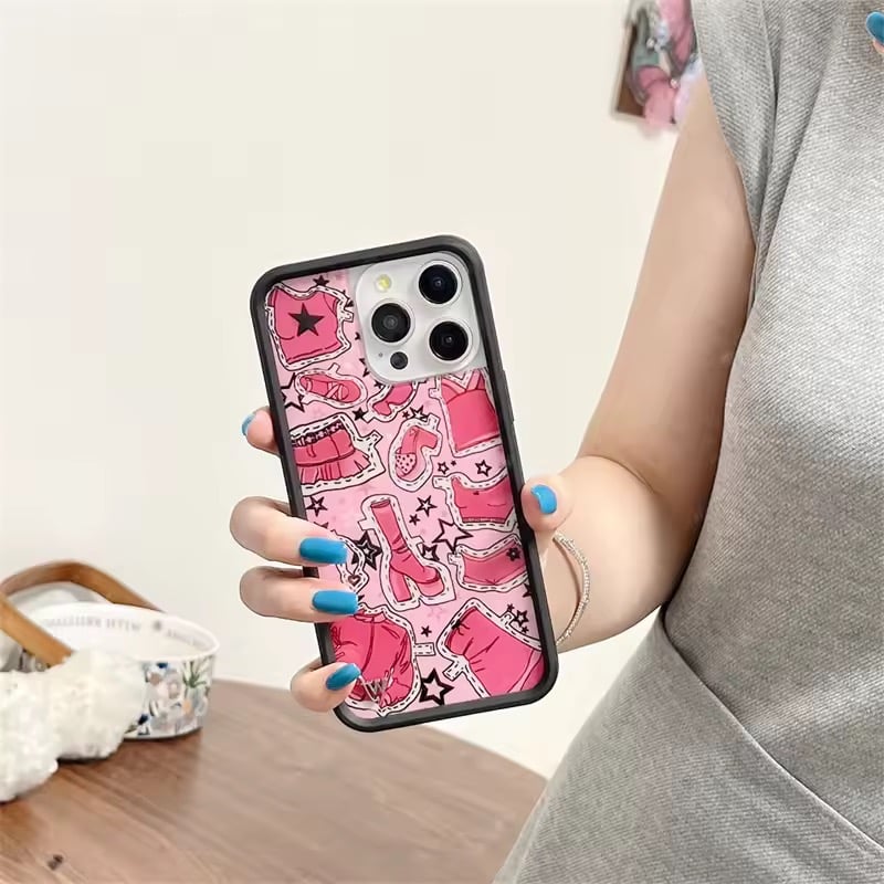 S74815 Y2KポップアートiPhoneケース | nanomita